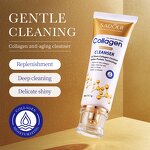 Face Cleanser Set - OEM SADOER Gold Bone Collagen - Water Hydrating Repair Cream Whitening