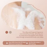 Bath Soap - Private Label Natural Organic - Hoaney Lemon Body and Hand Wash Facial Cleaning Goat Milk Whitening