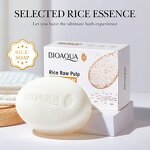 Bath Soap - Private Label BIOAQUA Rice - Face and Body Cleaning Logo Beauty Products Best Skin Whitening Natural Wholesale