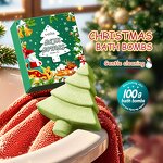 Bath Salt Ball - SADOER Christmas - Deep Cleansing Soothing Moisturizing Hydrating