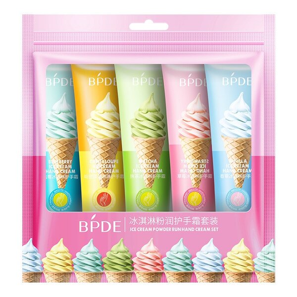Hand Cream Gift Set - OEM Hot Selling SADOER IMAGES - Fruit Plant Extract Nourishing Moisturizing Whitening Mini