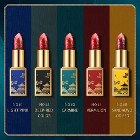 Lipstick - OEM Customized Private Label Logo - Chinese Style Long Lasting Moisturizing Waterproof Best Matte
