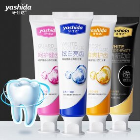 Toothpaste - Private Label - Stain Removal Whitening Natural Organic Herbal Mint Bamboo Charcoal