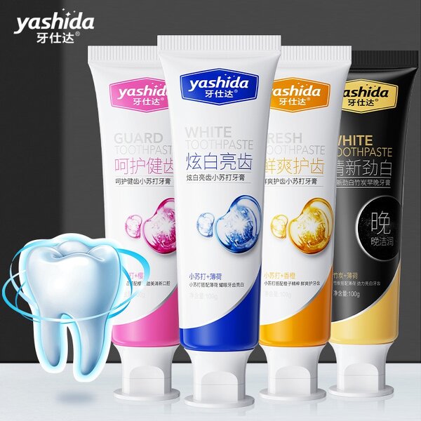 Toothpaste - Private Label - Stain Removal Whitening Natural Organic Herbal Mint Bamboo Charcoal