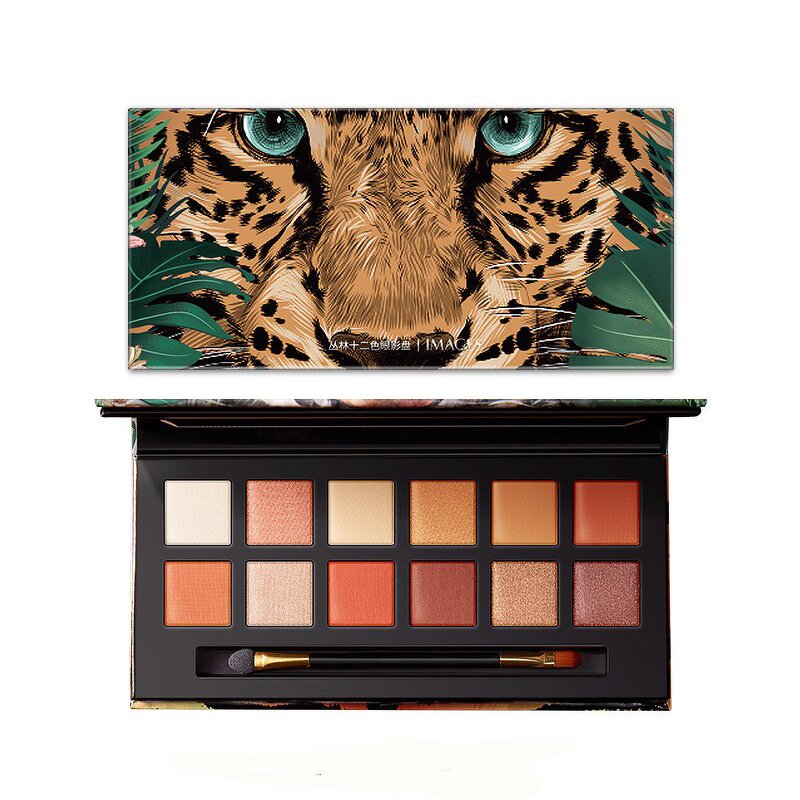 Eye Shadow - Color - Private Label 12 Colors Waterproof Brighten