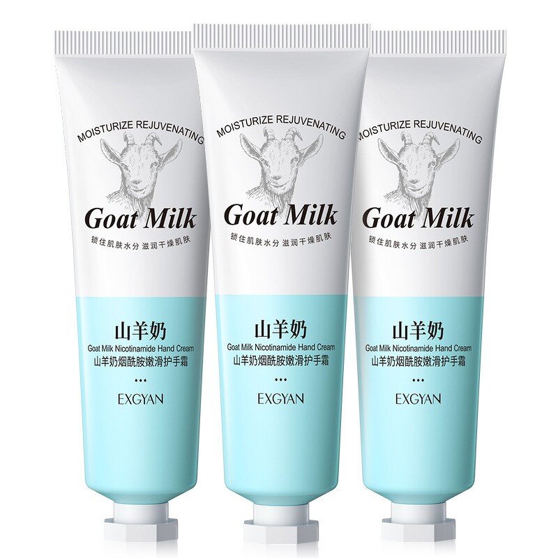 Hand Cream - OEM/OBM Goat Milk - Whitening Anti-Wrinkle Moisturizing Organic Vegan - Private Label