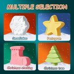 Bath Salt Ball - SADOER Christmas - Deep Cleansing Soothing Moisturizing Hydrating