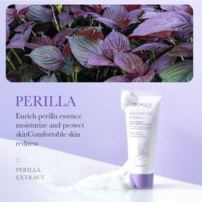 Facial Cleanser - Korean Cleansing Milk - Purple Perilla Organic Brightening Private Label