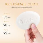 Bath Soap - Private Label BIOAQUA Rice - Face and Body Cleaning Logo Beauty Products Best Skin Whitening Natural Wholesale