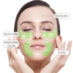 Eye Mask - ZOZU Factory Price - 24k Gold Vegan Anti-wrinkle Butterfly Red Pomegranate Mung Bean Cold Patches