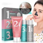 Nose Mask Kit - BIOAQUA Factory Manufacturer - Remove Black Heads 3-Steps Deep Cleansing Shrink Pore