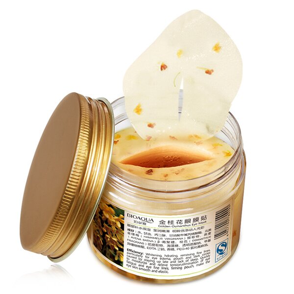 Eye Patch Mask - BIOAQUA - Osmanthus Fragrans Collagen Crystal Nourishing Reduce Fine Lines