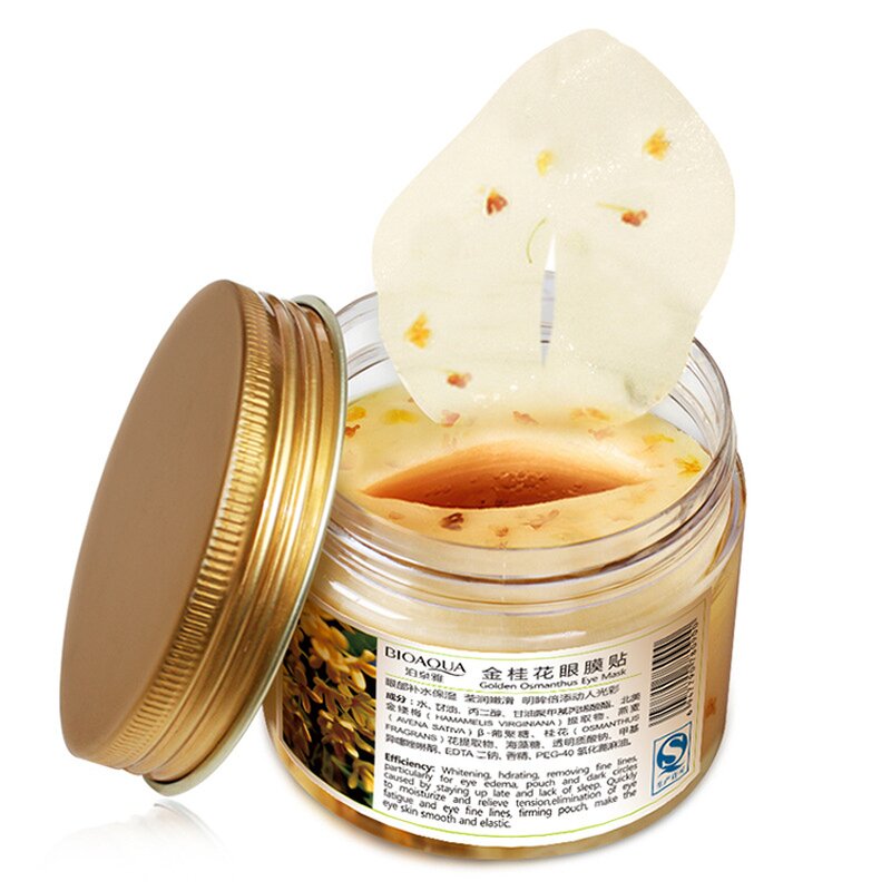 Eye Patch Mask - BIOAQUA - Osmanthus Fragrans Collagen Crystal Nourishing Reduce Fine Lines