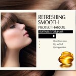 Hair Essential Oil - BIOAQUA - Nourishing and Smooth Silky Moisten Hair Care Oil Liquid