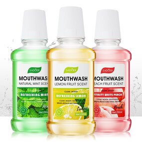 Mouthwash - OEM SADOE Private Label - Mint Alcohol Free Best Clean Breath for Bad Breath