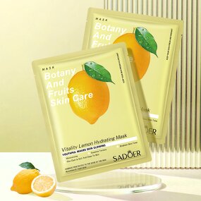 Facial Mask - SADOER Custom Private Label - Fruits Firming Moisturizing Sheet