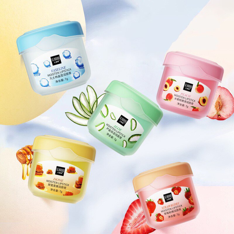 Lip Balm - Cheap Natural - Strawberry Moisturizing Repair Exfoliating Organic Plumper Vegan - Private Label