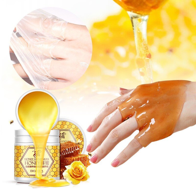 Hand Wax - BIOAQUA Wholesale OEM ODM Cosmetics - Exfoliating Moisturizing Vitamin E Milk Manuka Honey 170g