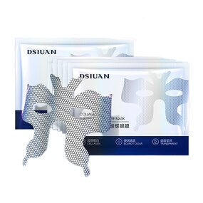 Eye Mask - OEM DSIUAN Korea - Lash Sleeping Collagen Silk Volumizing butterfly Heated Crystal