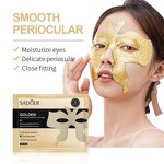 Eye Mask - Private Label SADOER - Moisturizer Firming Dark Circles Honey Bamboo Charcoal butterfly