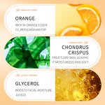 Facial Serum - BIOAQUA Korean - Vitamin c Fruit Orange Shrink Pores Whitening Essence