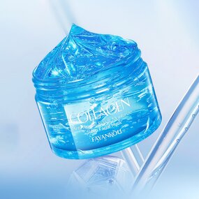 Sleep Facial Mask - OEM FAYANKOU Korean - Collagen Anti Wrinkle Repair Hydrating Moisturizing Gel