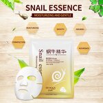 Facial Mask - BIOAQUA OEM - Snail Essence Moisturizing Nourishing Lightening Sheet