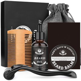 Beard Grooming Kit Manufacturer - Wholesale Private Label Organic Serum Trimmer Custom Box