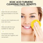 Cleansing Pads Manufacturer - Kojic Acid Turmeric 50 Pcs Exfoliation Vitamin B5 Vitamin C