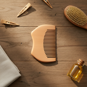 Massage Comb Manufacturer - Factory Natural Custom Supplies Static Head Wood Meridian Scalp Wide Tooth Sandalwood