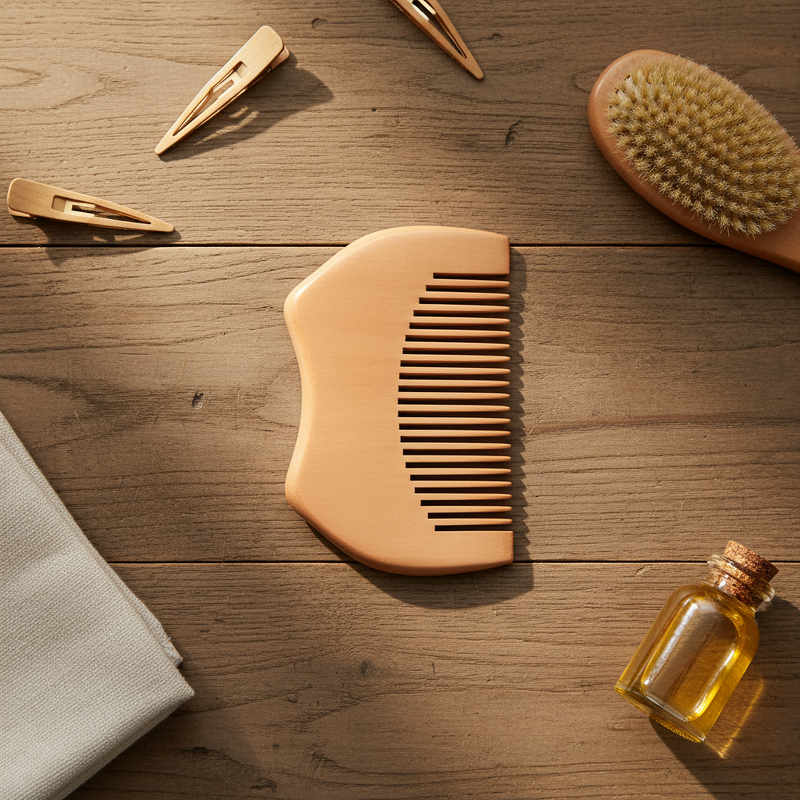 Massage Comb Manufacturer - Factory Natural Custom Supplies Static Head Wood Meridian Scalp Wide Tooth Sandalwood