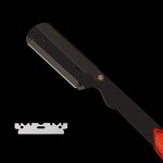 Shaving Razor Manufacturer - Custom OEM Barber Portable Folding Wood Handle Single Blade