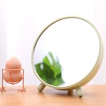 Hot Selling Double Side Detachable Makeup Mirror Enough Storage Space Hand Mirror Cute Clarity Compact Mirror