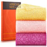 Body Scrubber Manufacturer - Custom Box African Exfoliating Net Nylon Long Net Daily Use