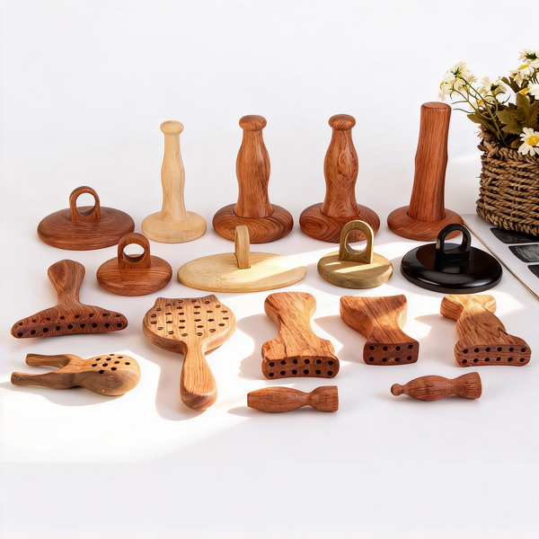 Massage Tool Manufacturer - Private Label Custom Wood Scalp Massage Body Smooth Meridians Rubbing