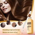 Hair Oil Manufacturer - Private Label Keratin Polypeptide Nourishing Organic Treatment Dry Hair