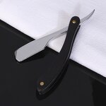 Shaving Razor Manufacturer - Custom OEM Straight Edge Repladceable Blades Wood Handle Single Blade