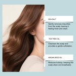 Shampoo Manufacturer - Custom Label Tea Tree Oil Hair Refreshing Scalp Scrub Fluff Hair Moisturizing