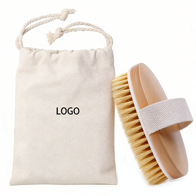 Body Brush Manufacturer - Custom Logo Dry Skin Wooden Bamboo Sisal Bristle