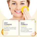 Cleansing Pads Manufacturer - 50pcs Turmeric Kojic Acid Foam Pads Jar Deep Cleansing