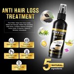 Hair Spray Manufacturer - Private Label Pure Vegan Black Rice Water Regrowth Anti Hair Loss