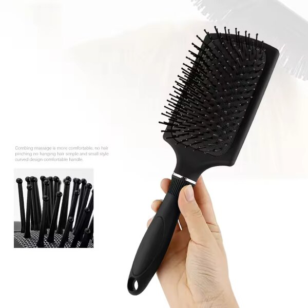 Hair Brush Manufacturer - High Quality Factory Selling Air Cushion Paddle Soft Silicone Women