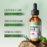 Hair Oil Manufacturer - Private Label Rosemary Mint 55ml 100% Natural Organic Essential