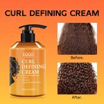 Hair Cream Manufacturer - New Arrival Curl Defining Moisturizing Volume Deep Conditioning Leave-In