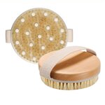 Body Brush Manufacturer - Custom Logo Dry Body Bristles Exfoliating Smoother Shower