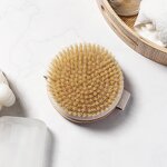 Body Brush Manufacturer - Custom Logo Dry Body Bristles Exfoliating Smoother Shower