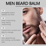 Beard Balm Manufacturer - OEM 60g Private Label Natural Organic Men