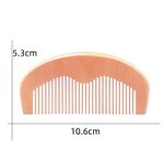 Beard Comb Manufacturer - Custom Logo Eco-friendly Natural Beard Comb and Brush