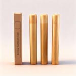 Toothbrush Case Manufacturer - Natural Wood Bamboo Tube Storage Box Hotel Travel