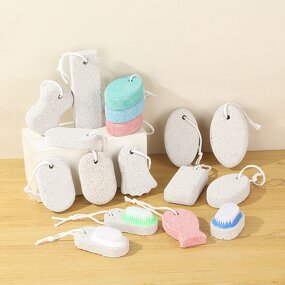 Foot Care Tool Manufacturer - Hot Selling Foot Grinding Stones Limestone Multi-hole Volcanic